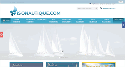 Desktop Screenshot of isonautique.com